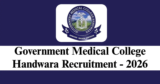 GMC Handwara Recruitment 2026 – Apply Online/Offline for 108 Junior Staff Nurse Posts