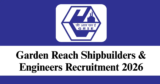 GRSE Recruitment 2026 – Apply Online/Offline for 5 General Manager Posts