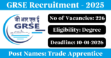 GRSE Recruitment 2026 – Apply Online for 226 Apprentice Posts