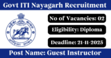 Govt ITI Nayagarh Recruitment 2025