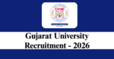 Gujarat University Recruitment 2026 – Apply for 1 Chief Security Officer Post