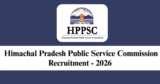 HPPSC Recruitment 2026 – Apply Online for 6 Law Officer Posts