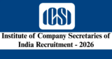 ICSI Recruitment 2026 – Apply Online for 1 Accountant Post
