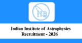 IIAP Recruitment 2026 – Walk-in Interview for 3 Design & Analysis Engineer Posts