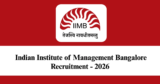 IIMB Recruitment 2026 – Apply Online for Various Manager Posts