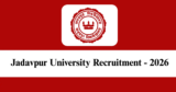 Jadavpur University Recruitment 2026 – Walk-in Interview for 4 Guest Faculty Posts