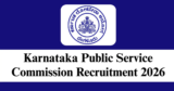 KPSC Recruitment 2026 – Apply Online for Various Departmental Examination Posts