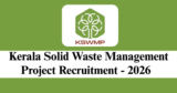 KSWMP Recruitment 2026 – Apply Online for 21 Social and Communication Expert Posts