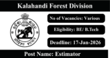 Kalahandi Forest Division Recruitment 2026