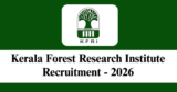 KFRI Recruitment 2026 – Apply Offline for Various Internal Auditor Posts