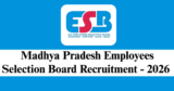 MPESB Recruitment 2026 – Apply Online for 291 Ayurveda Compounder, Lab Attendant Posts