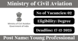 Ministry of Civil Aviation Recruitment 2025