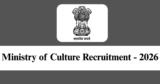 Ministry of Culture Recruitment 2026