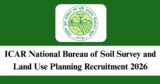 NBSSLUP Recruitment 2026 – Walk-in Interview for 3 Young Professional-I Posts