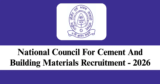 NCCBM Recruitment 2026 – Walk-in Interview for 24 Project Associate Posts