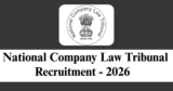 NCLT Recruitment 2026 – Apply Online for 1 Court Officer Post