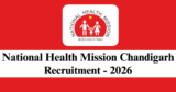 NHM Chandigarh Recruitment 2026 – Walk-in Interview for 5 Gynaecologist, Microbiologist Posts