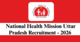 NHM UP Recruitment 2026 – Apply Online for 13 Deputy General Manager Posts
