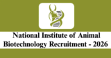 NIAB Recruitment 2026 – Apply Online for 1 Project Associate-I Post