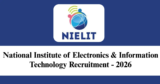 NIELIT Recruitment 2026 – Walk-in Interview for 1 Faculty Post