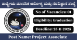 NIMHANS Recruitment 2025 – Walk-in Interview for 1 Project Associate Post