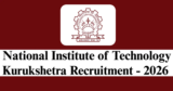 NIT Kurukshetra Recruitment 2026 – Apply Online for 28 Junior Research Fellow Posts