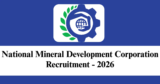 NMDC Recruitment 2026 – Apply Online for 6 Manager Posts