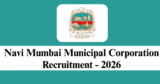 NMMC Recruitment 2026 – Apply Online for 132 Group A, B & C Posts