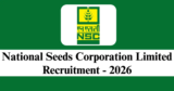 NSCL Recruitment 2026 – Apply Offline for 1 Deputy General Manager Post