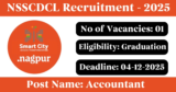 NSSCDCL Recruitment 2025 – Apply Online for 1 Accountant Post