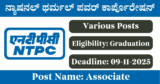 NTPC Recruitment 2025 – Apply Online for Various Associate Posts