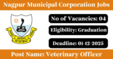 Nagpur Municipal Corporation Recruitment 2025