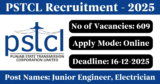 PSTCL Recruitment 2025 – Apply Online for 609 Junior Engineer Posts