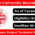 NIPGR Recruitment 2025 – Walk-in Interview for 2 Research Associate-I Posts