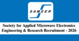 SAMEER Recruitment 2026 – Apply Offline for 3 Consultant Posts