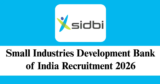 SIDBI Recruitment 2026 – Apply for 1 Project Manager (Premises) Post