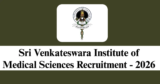 SVIMS Recruitment 2026 – Walk-in Interview for 24 Medical Officers, Driver Posts