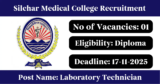 Silchar Medical College Recruitment 2025