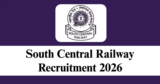 South Central Railway Recruitment 2026