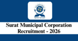 Surat Municipal Corporation Recruitment 2026