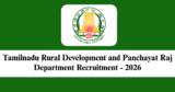 TNRD Coimbatore Recruitment 2026 – Apply Offline for 1 Jeep Driver Post