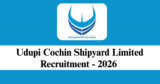 UCSL Recruitment 2026 – Walk-in Interview for 14 Commissioning Assistant Posts