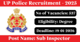 UP Police Recruitment 2026 – Apply Online for 537 Sub Inspector Posts
