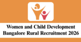 WCD Bangalore Recruitment 2026 – Apply Offline for Various Chairperson & Members Posts