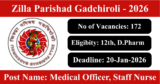 Zilla Parishad Gadchiroli Recruitment 2026