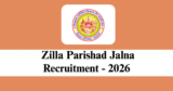 Zilla Parishad Jalna Recruitment 2026